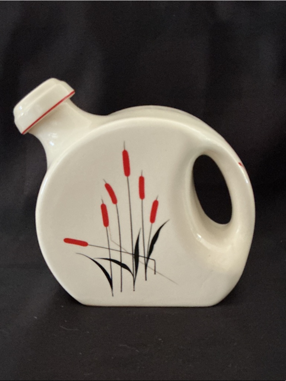 Vintage Sears & Roebuck Cattail Canteen Water Jug